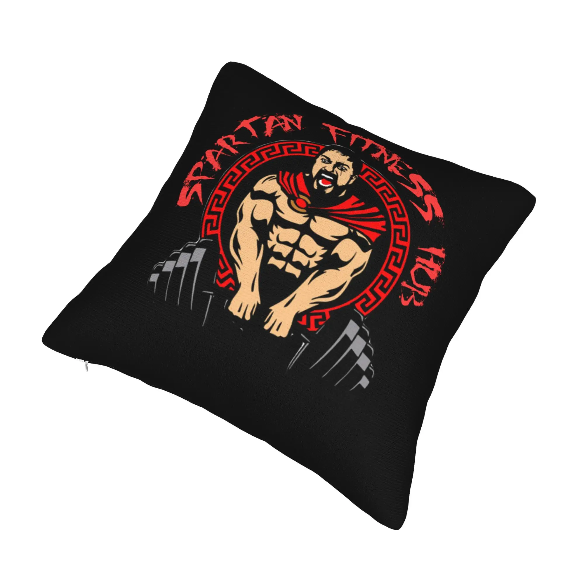 Spartan Gym Luxury Pillow Cover Home Decor Bodybuilding Fitness Muscle Cushion