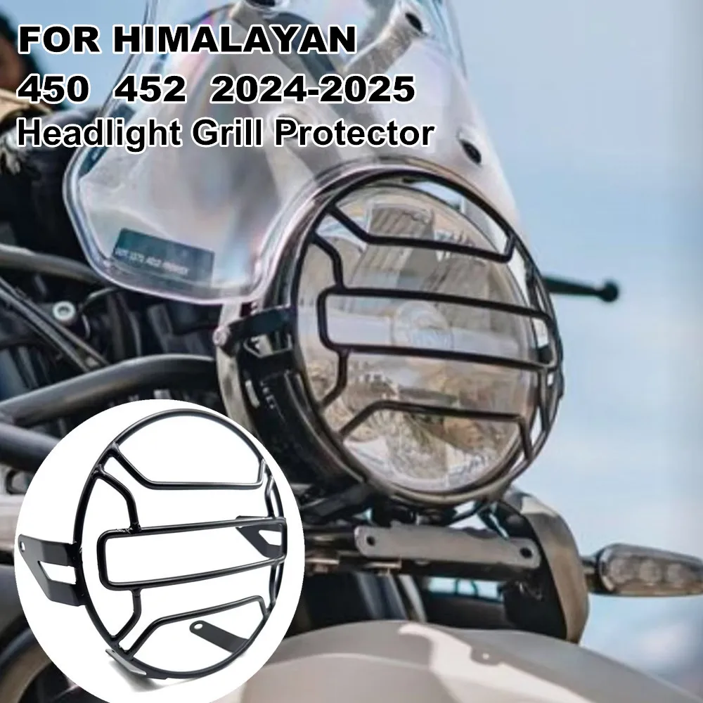 

For Himalayan450 HIMALAYAN 450 452 2024 2025 Motorcycle Accessories Headlight Grille Headlight Cover Protective Cover