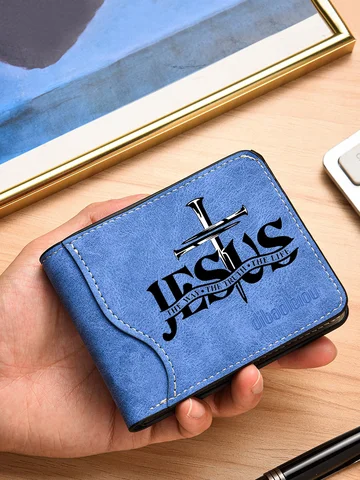 Men's Fashion Short Wallet PU Leather Multiple Card Slots High-Quality Personalized Soft Leather Wallet