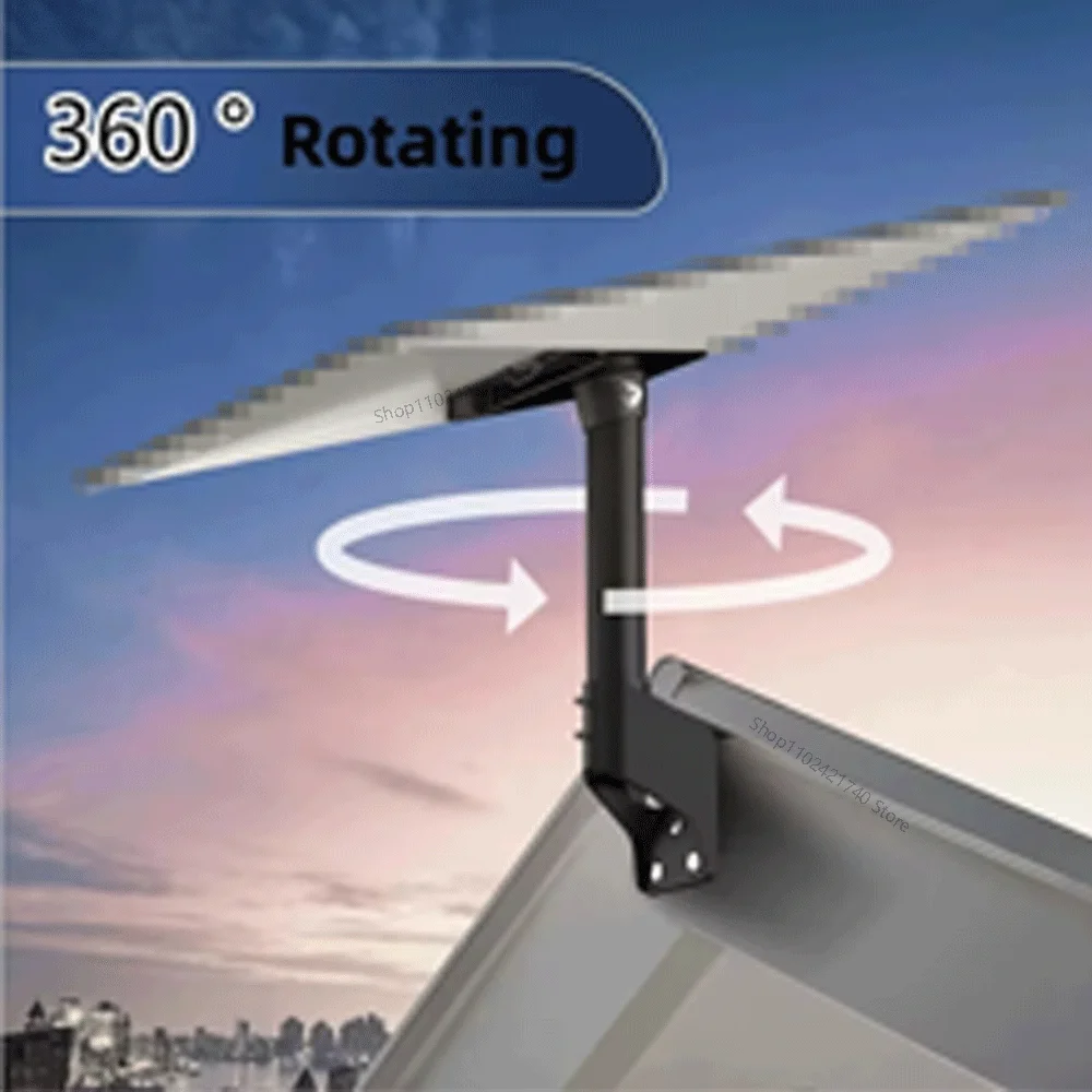 Starlink Gen 3 Mount Bracket,Roof Wall Pole Mount,Adjustable Angle, with Pole Pipe Adapter,for Standard 4/4X,Enterprise Dish