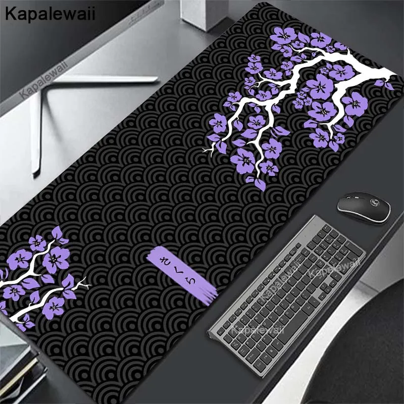 

Sakura Anime Computer Mouse Pad Gaming Mousepad Abstract Large MouseMat Gamer XXL Mause Carpet PC Desk Mat keyboard Pad 900x400