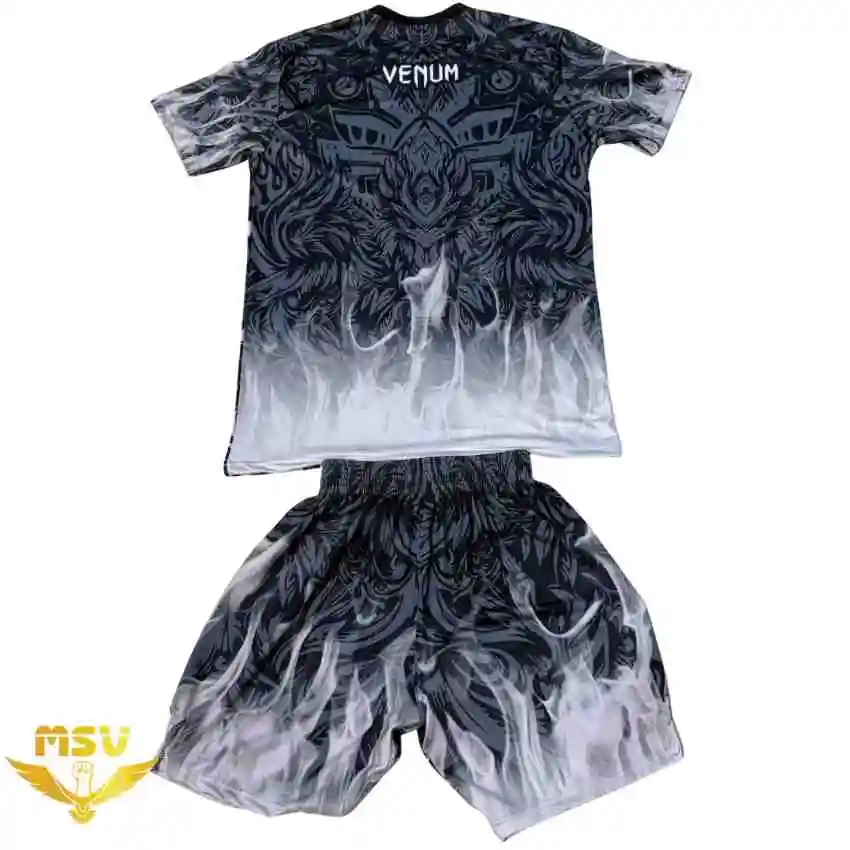 Meistverkaufte Outdoor-Sport-Freizeit-Sets für Herren und Damen mit Kurzarm-Oberteil und Kurzhose; Kampfsport- und Boxbekleidung – Detail 9
