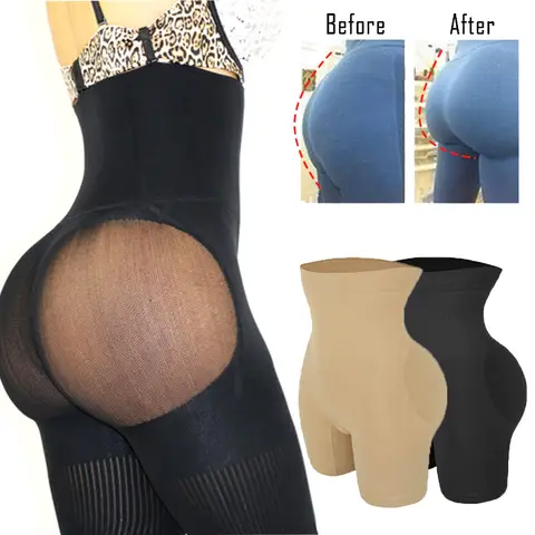 Women High Waist Trainer Control Panties Hip Enhancer Tummy Slimming Shapewear Lingeries COMFREE Butt Lifter Bodysuits Fajas