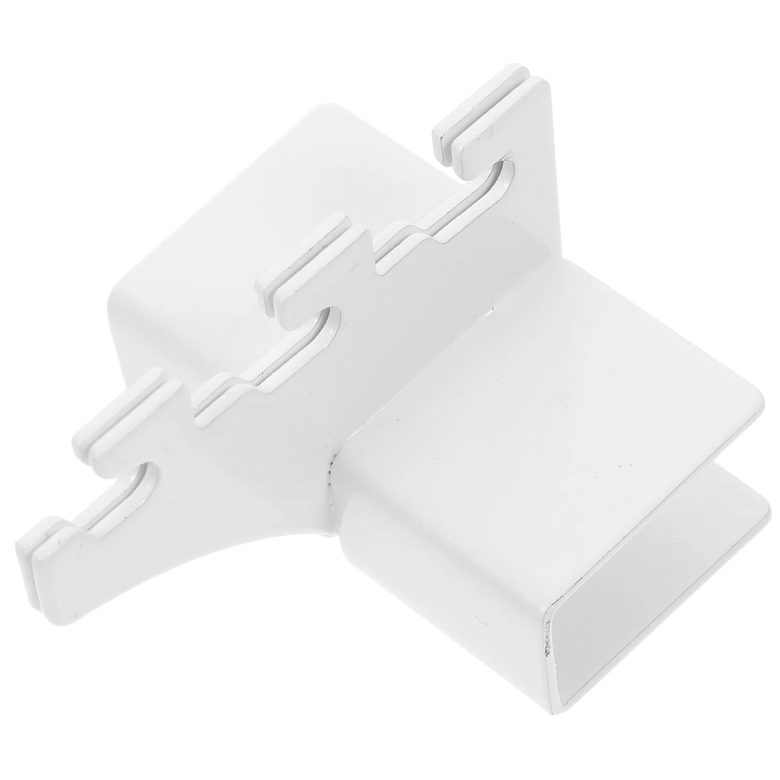 

2Pcs Black Shelf Peg Clips Stainless Steel Left Right Tube Brackets Adjustable Kitchen Cabinet Shelving Support Shelf Bracket