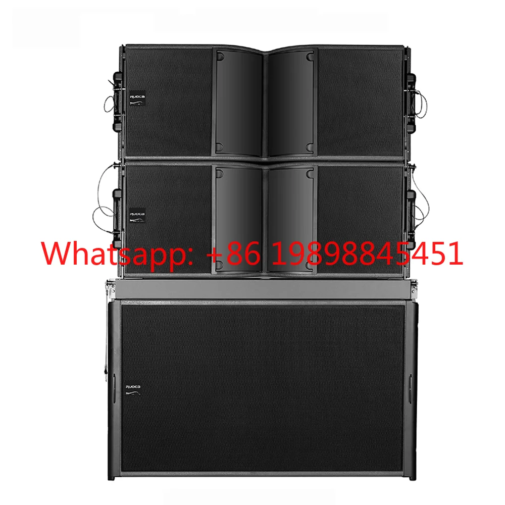 Array Subwoofers for Events Stages Shows DJ Events Professional 12 Inch Dual Passive 2-Way Line