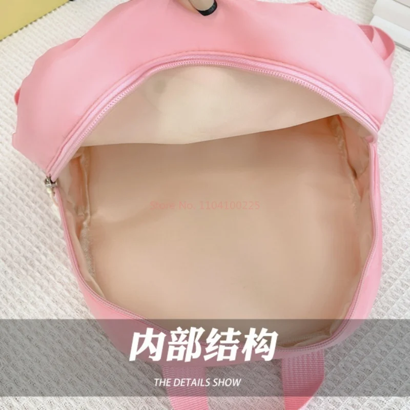 سانريوس سينامورول كورومي Mymelody Kawaii أنيمي النايلون حقائب الظهر الكرتون حقيبة ظهر للسفر الاطفال الكتب حقيبة طالب هدايا عيد الميلاد