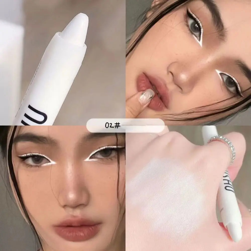 Diamentowy Cień do Powiek w Kredce, Brokatowy Makijaż Twarzy, Eyeliner w Pisaku, Długotrwały Rozświetlacz, Diamentowa Kredka do Makijażu