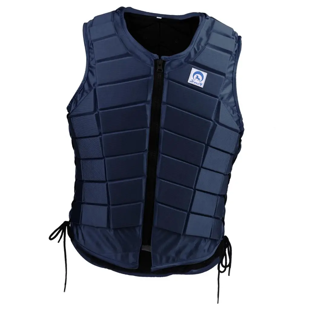 Horse Riding , Equestrian Body EVA Padded Breathable Adjustable Waistcoat for Both Kids and Adults, Size Optional