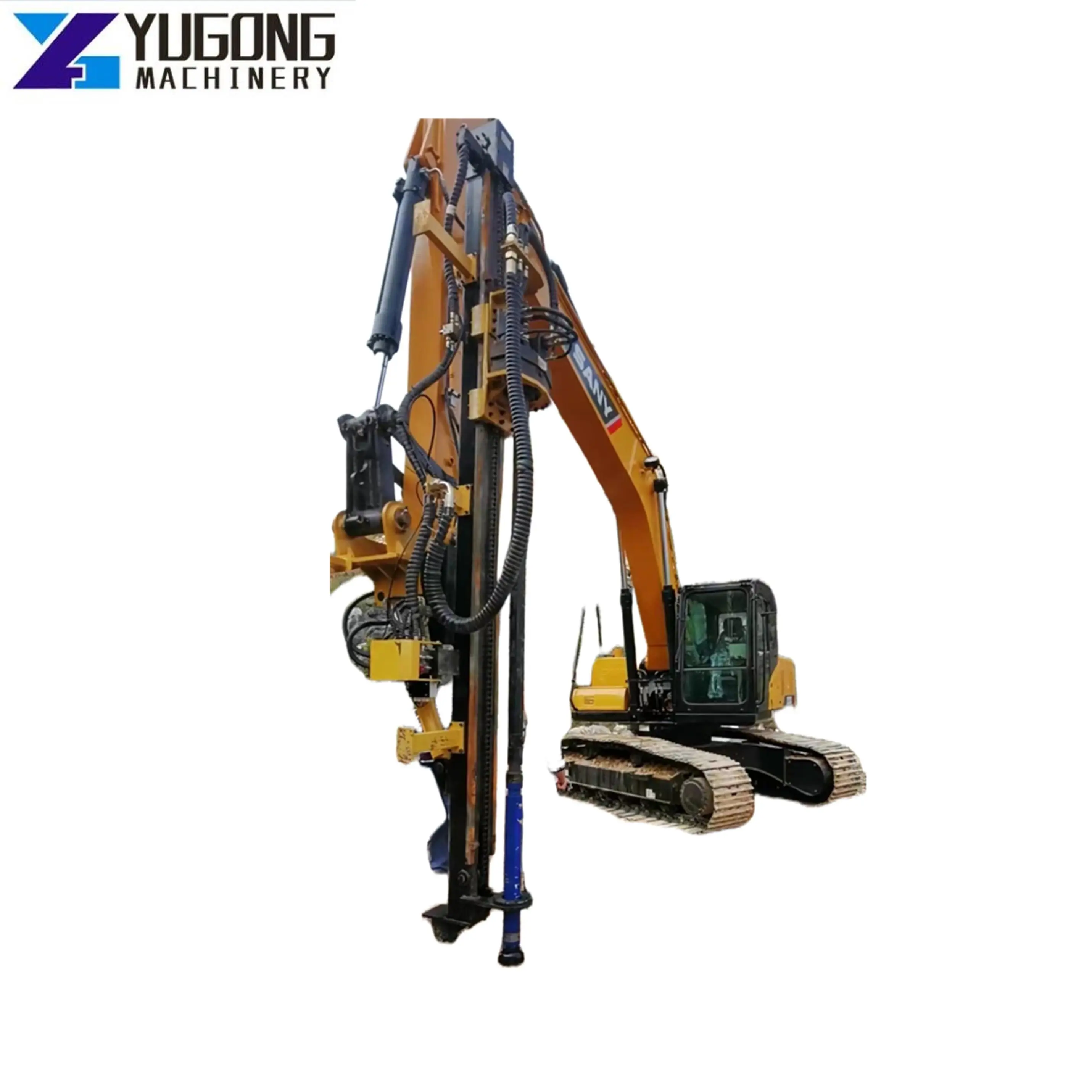 YG Extremely Economical Mine Drilling Rig Combining with Excavator Drill Rig for Slop Bolting Project DTH Drilling Rig