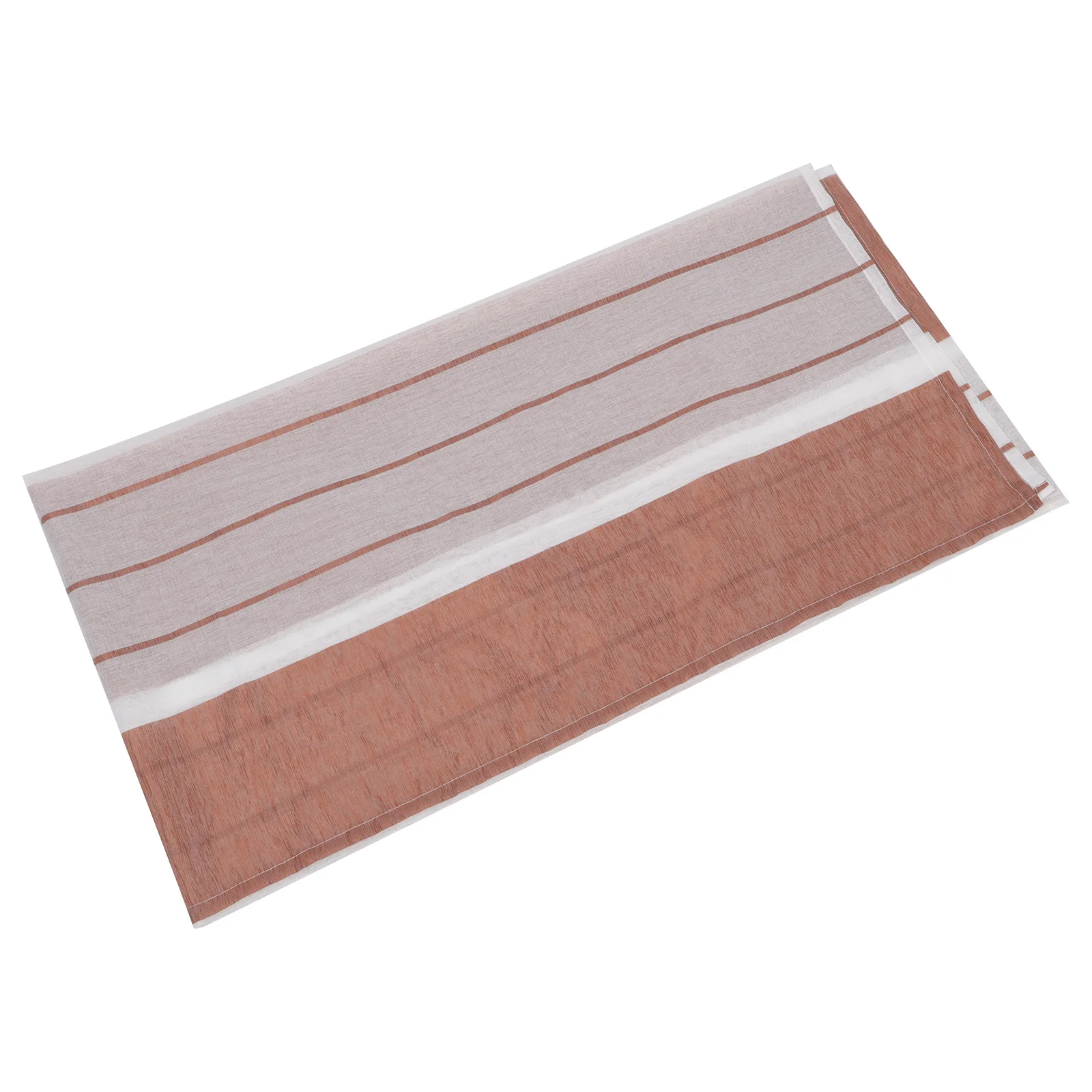 

1pcs Window Sheer Curtain 100X200Cm Multicolor Striped Polyester Voile Tulle For Bedroom Living Room Bathroom Decor Minimalist