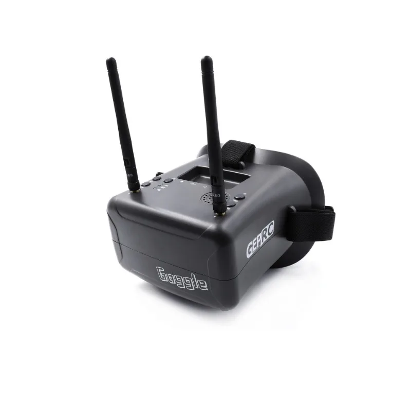 

GEPRC VRG1 FPV-очки Версия DVR с креплением на голову, 5,8 ГГц, 40 каналов, совместимые с гоночными дронами FPV