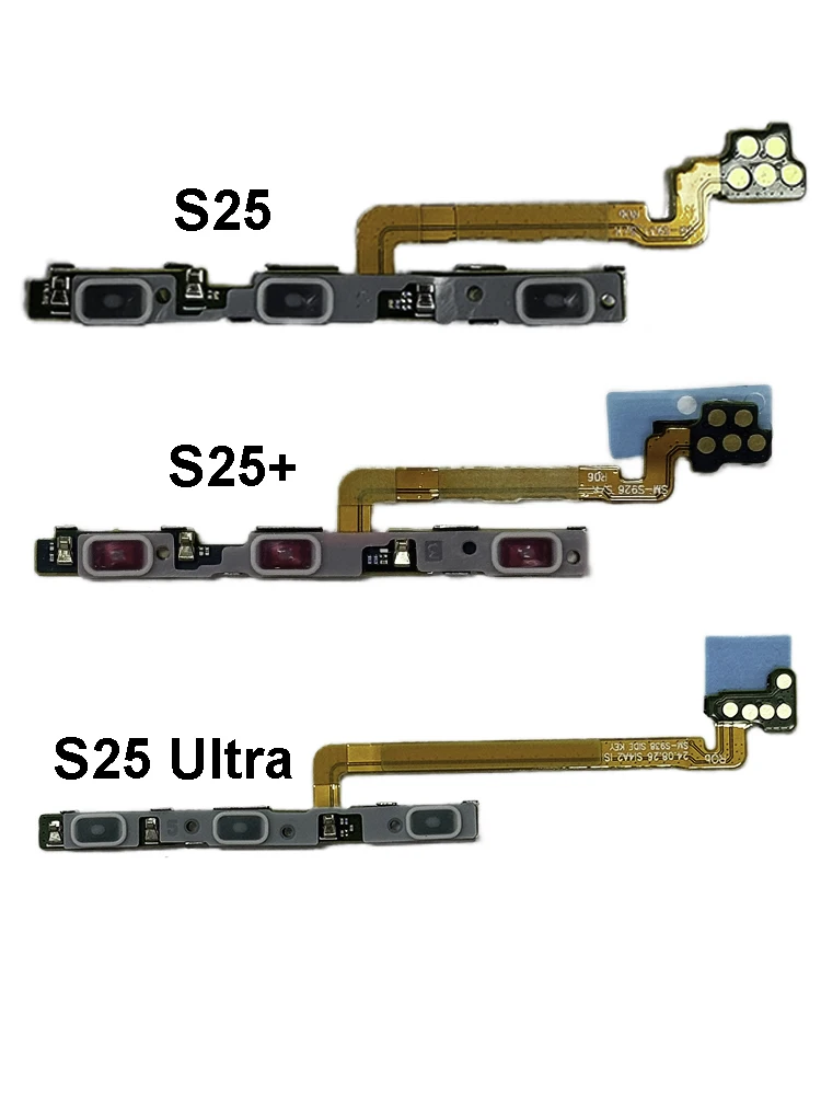 Power- und Lautstärketasten-Flexkabel für Samsung Galaxy S25 Plus Ultra – Ersatzteile für Power- und Lautstärketasten-Flexband