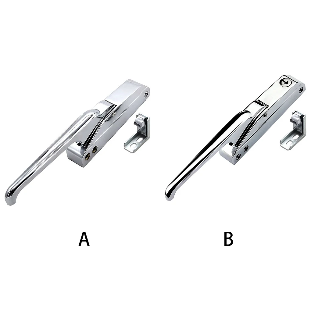 亜鉛合金冷蔵庫ドアハンドルポータブル交換メッキユニバーサル家庭用レストランオーブンプルハードウェアタイプ 1