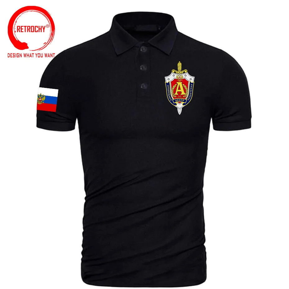 Russia Military Army Special Forces Men Polo Shirt Fashion Nation Team Polo Shirts Sports Clothing Tops Country MAR Polo T Shirt
