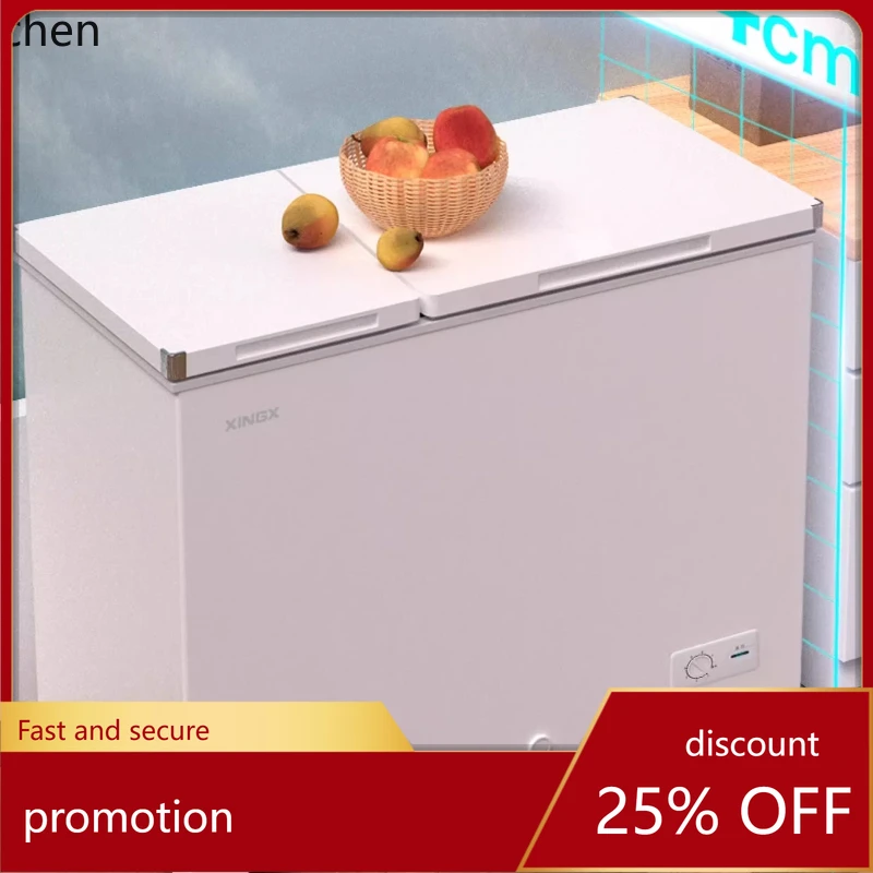 

HXL Freezer Refrigerator Dual-use Frost-free Horizontal Dual-temperature Fresh-keeping Refrigerator