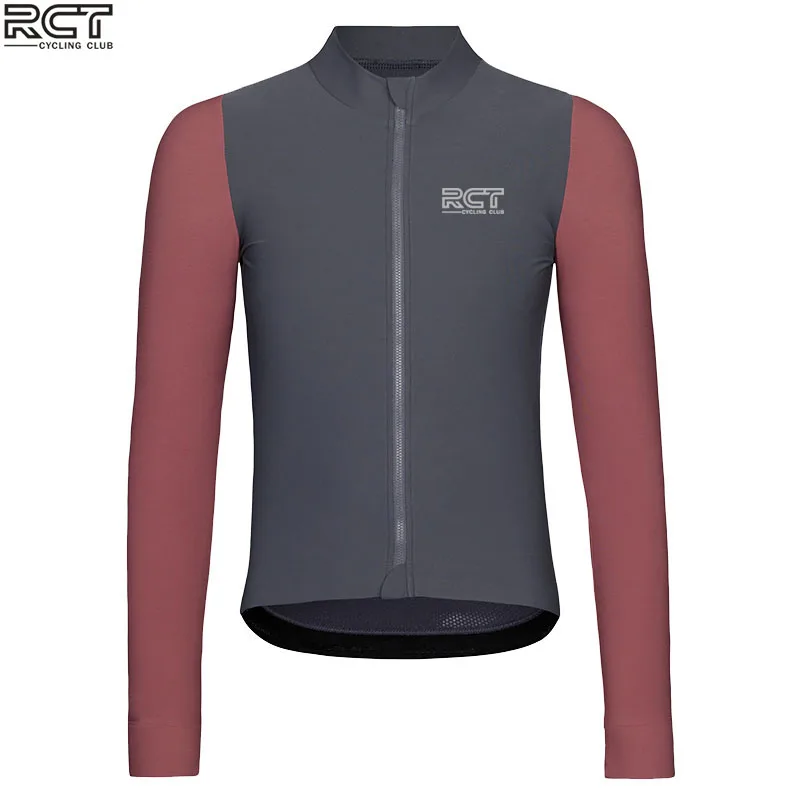 아소스자전거의류 Runchita Thin Long Sleeve Jersey Summer MTB Race Bike Cycling Jersey Bicycle Cycling Clothes Splice Color Italy Fabric