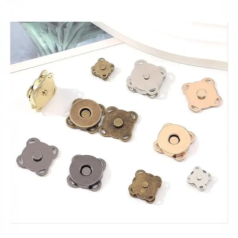 10 Sets Mini-Adsorptionsschnallen für Taschen, magnetische Druckknöpfe, Verschlüsse, Knöpfe, Handtaschen-, Geldbörsen-, Brieftaschen- und Basteltaschen-Zubehör – Detail 8