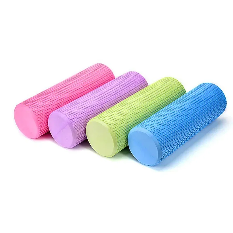 1x 30/45CM EVA Massage Roller Yoga Pilates Yoga Block Pilates Muscle Tissue Fitness Gym Yoga Pilates Fitness Exercise