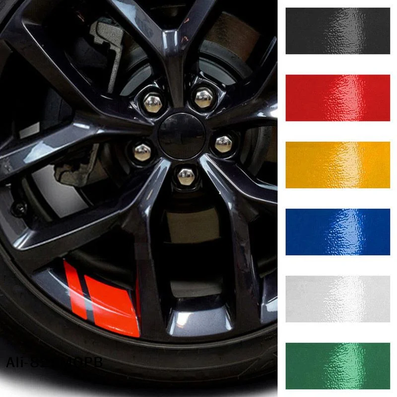 

Светоотражающие наклейки на колеса автомобиля, предупреждающие наклейки для безопасности, защитная пленка-отражатель для грузовиков, автомобилей, мотоциклов