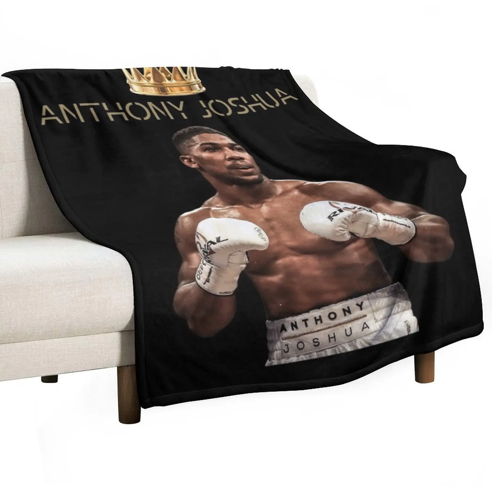 

KING ANTHONY JOSHUA Throw Blanket Shaggy Furry Soft Blanket for Bedroom Living Room