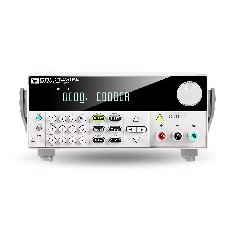 ITech IT6873A مصدر طاقة تيار مستمر ثنائي المدى IT6832B IT6833A IT6833B IT6835A IT6835B 75V/2A/150W 32V/4A/128W
