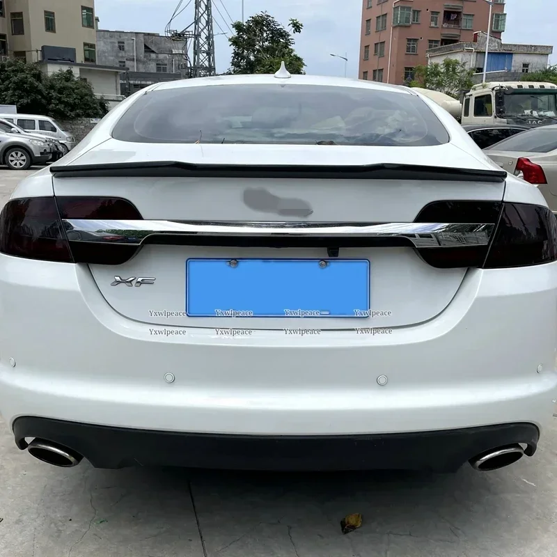 For Jaguar XF 2008 2009 2010 2011 2012 2013 2014 2015 High Quality ABS Material Rear Trunk Lip Spoiler Wing Body Kit Accessories