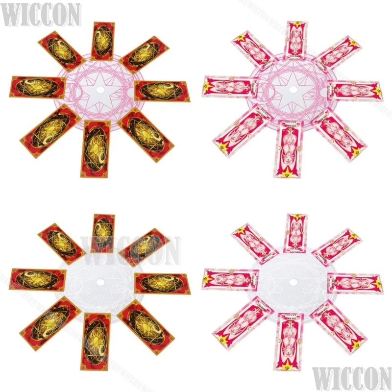 Magical Girl SAKURA Anime Cosplay Prop Clow Card Magic Stick Fairy Wand Women Girl Gift Christmas Holloween Comic-Con Customized