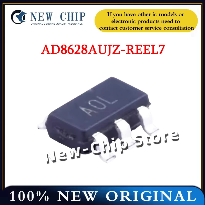 2PCS-50PCS/LOT  AD8628AUJZ-REEL7  Screen printing  AOL   SOT23-5  precision Amplifier  New original AD8628AUJZ
