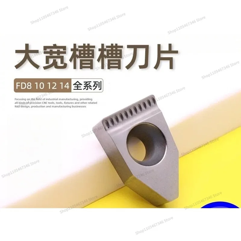 For Numerical Control Grooving Inserts Wide Groove Knife Grooving Cutting Large Depth Cutting Knife Grain