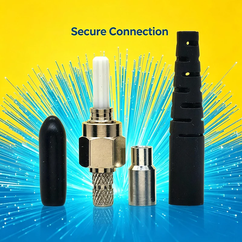 

SMA905/FSMA Fiber Optic Connector Kit, Ceramic Ferrule, Multi Inner Diameter 126um, for Industrial Laser & Optical Equipment