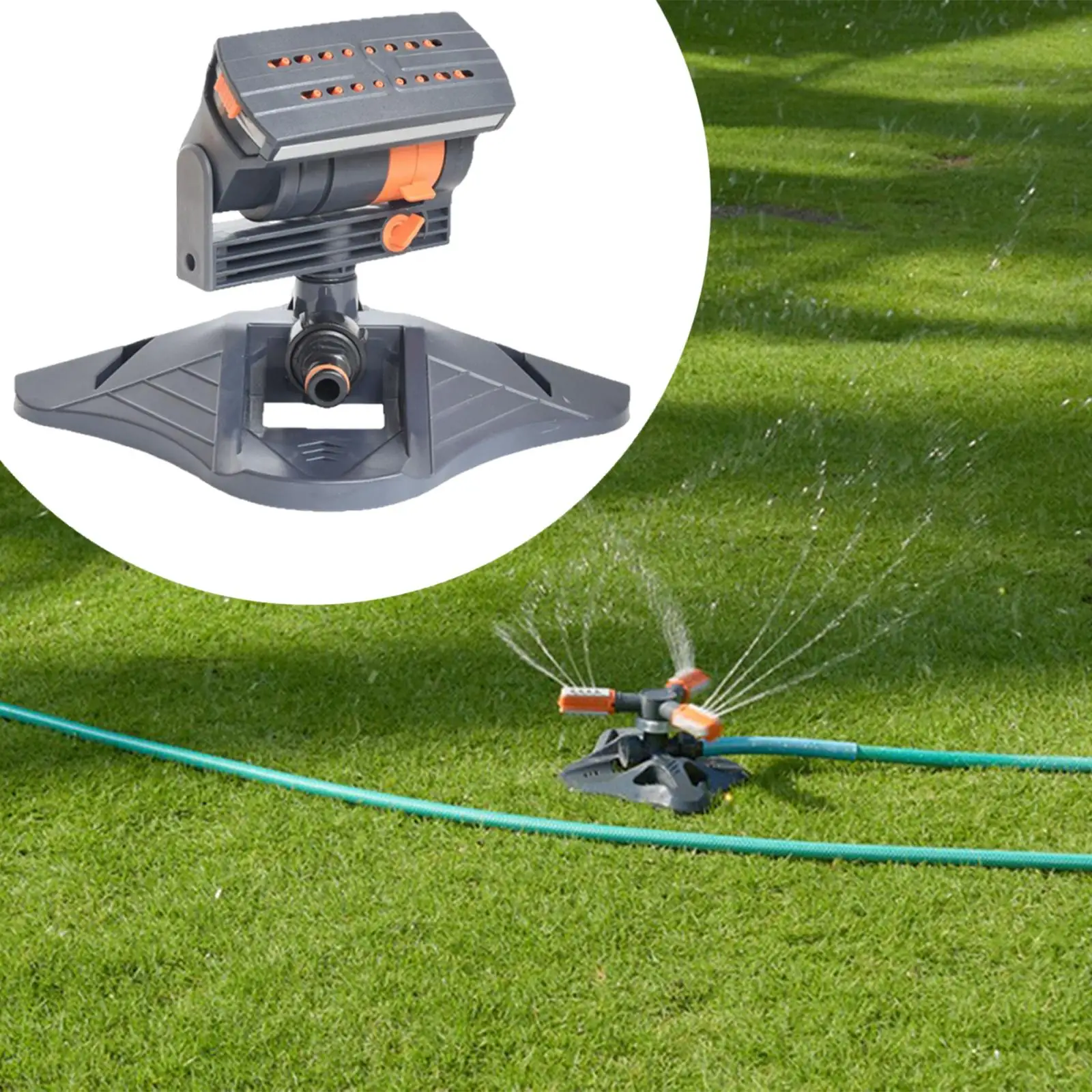 Oscillating Water Sprinkler 3/4