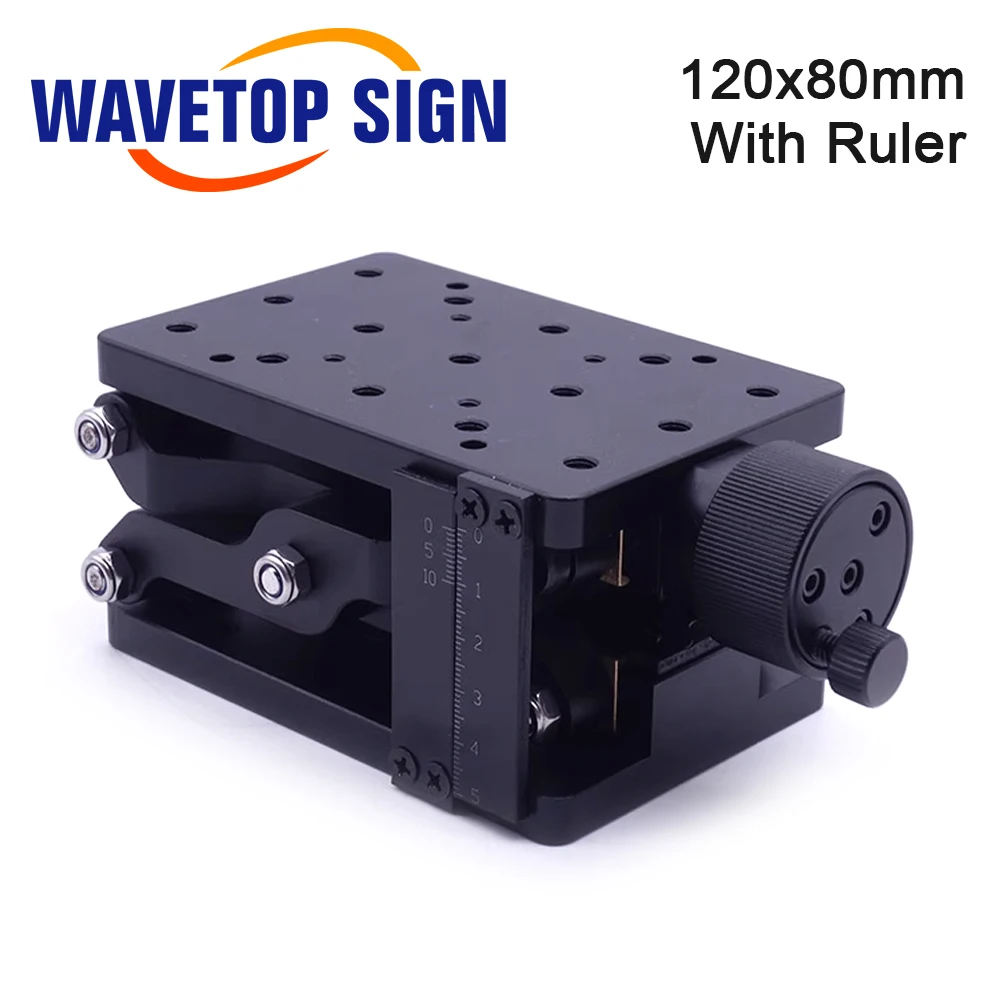 SignkoRay 1D Piano di lavoro mobile Ascensore 120mm/90mm Tavolo portatile Custodia per armadio Parte fai da te per macchina per marcatura laser