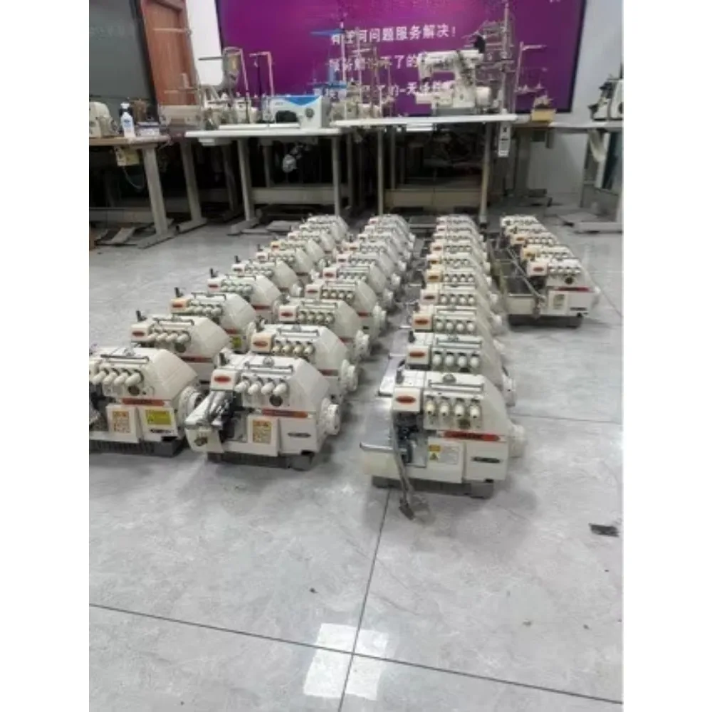 Computer Direct Drive Overlock Sewing Machine, 3/4/5 Thread Serger, Industrial Sewing Machine For Edge Wrapping