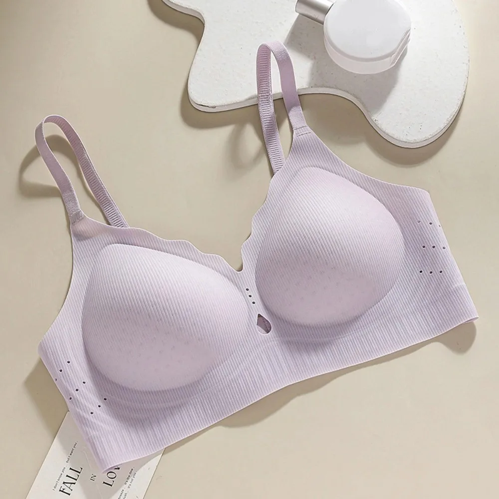 

Бесшовный бюстгальтер без следов, противоударный противопровисающий бюстгальтер для женщин, нижнее белье, однотонное нижнее белье с эффектом пуш-ап, спортивное