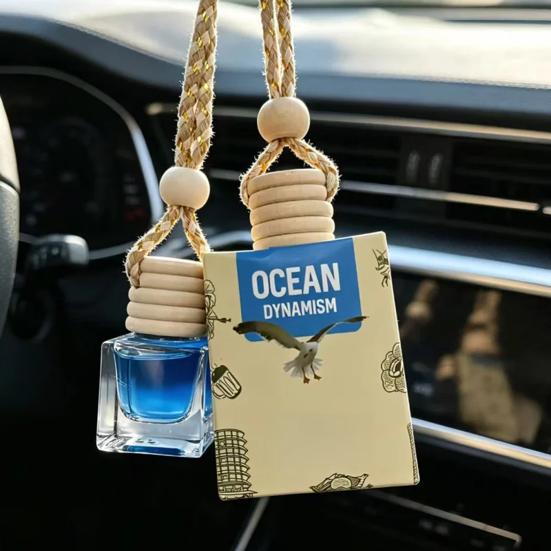 Hanging Car Aroma Ornament Long Lasting Scent Freshener Decor Non-fire Fragrance Decoration