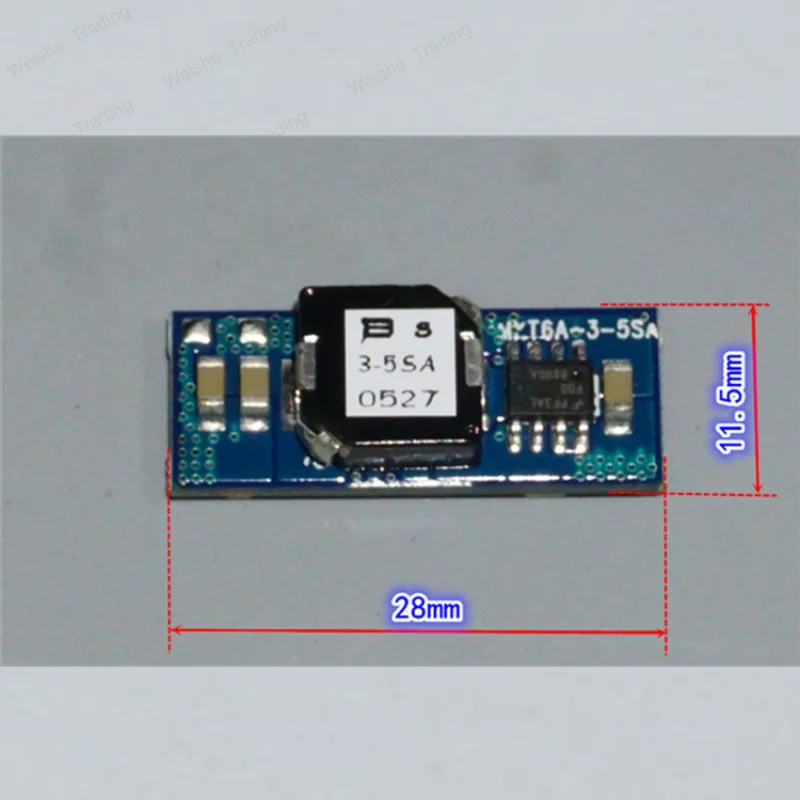 5V to 3.3V3.6V6A DC power supply module MXT6A-3-5SA adjustable voltage output 0.75-3