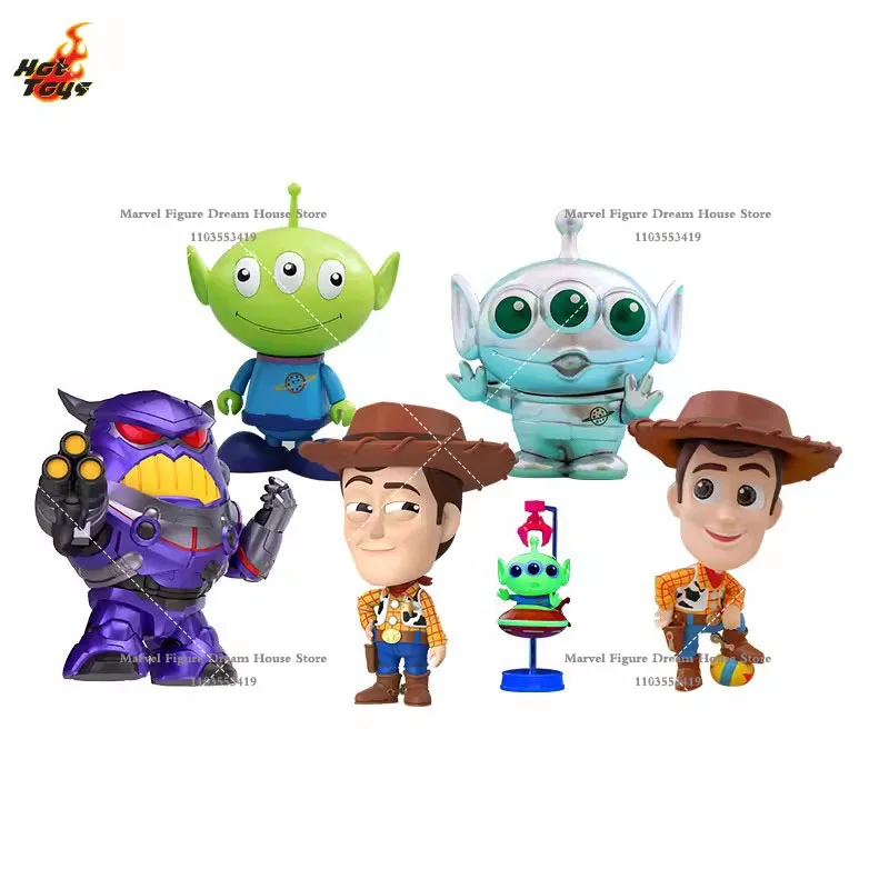 Auf Lager original heißes Spielzeug cosbaby (s) Mini Sammler version Spielzeug Geschichte Woody Alien Zack König 10-11cm Action figur Puppe