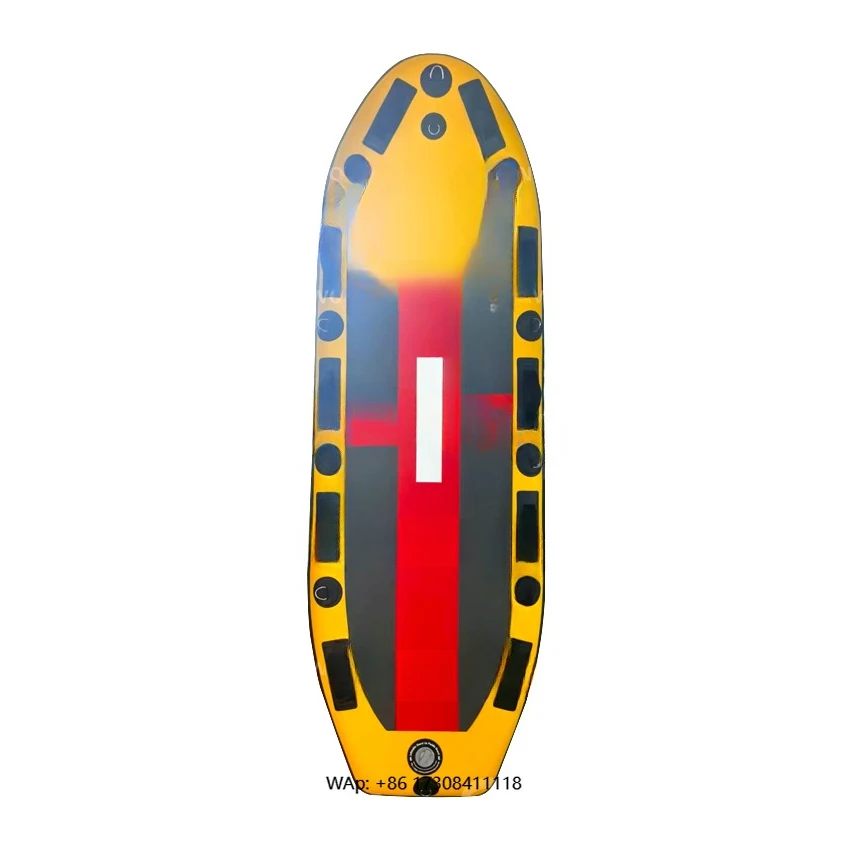 

Inflatable Water Rescue Sled Lightweight Emergency Rescue Board for Lifeguards Divers and Surfers