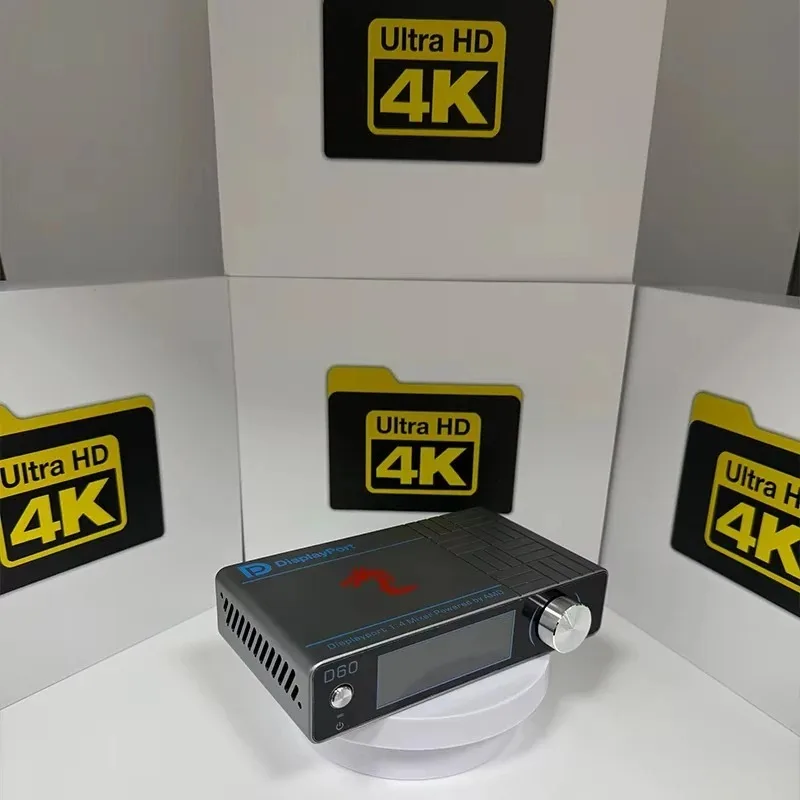 

Адаптер-процессор видео для игровых аксессуаров Dichen 4K Fusion с высокой частотой обновления, аппаратный DMA-процессор для проекторов 4K/3K/2K/1K, адаптивный фиксатор