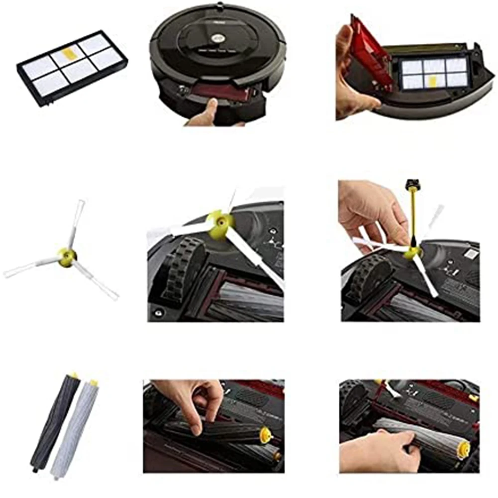 Parti di ricambio per iRobot Roomba 900 Series 960 980 981 985, 800 Series 860 805 870 871 880 accessori per vuoto