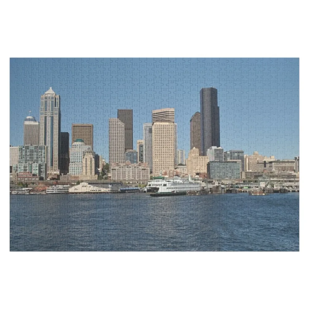 Ferry Across The Sound To Seattle Jigsaw Puzzle Jigsaw Custom Personalized Name Personalized Photo Gift For Children Puzzle