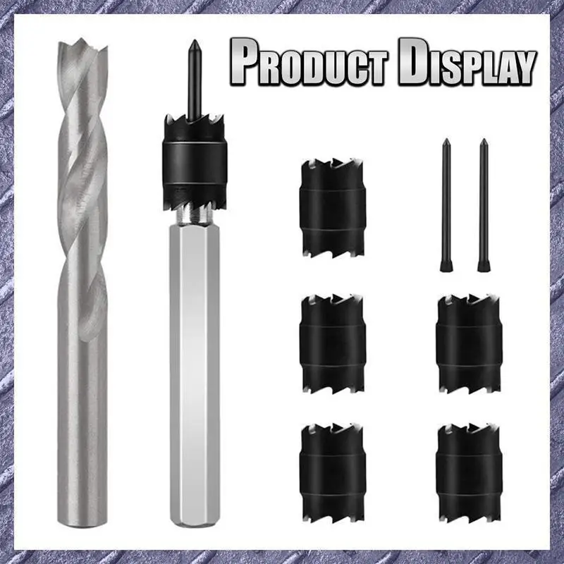 Ponto removedor de solda broca ponto kit cortador de solda punch removedor separador painel para a broca de energia soldagem auto corpo trabalho conjunto ferramentas