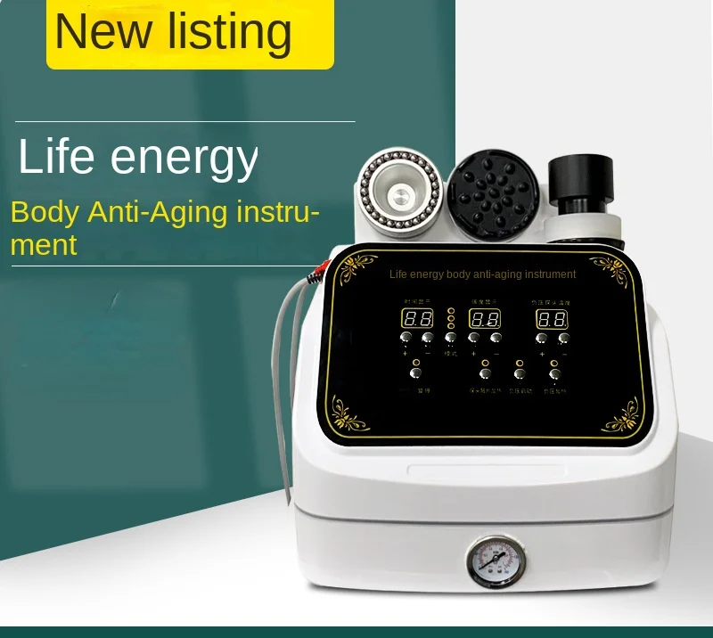 Life Energy Body Anti-Aging Instrument Scraping Spine Physiotherapy Electricity Meridian Dredging Health Care Instrument