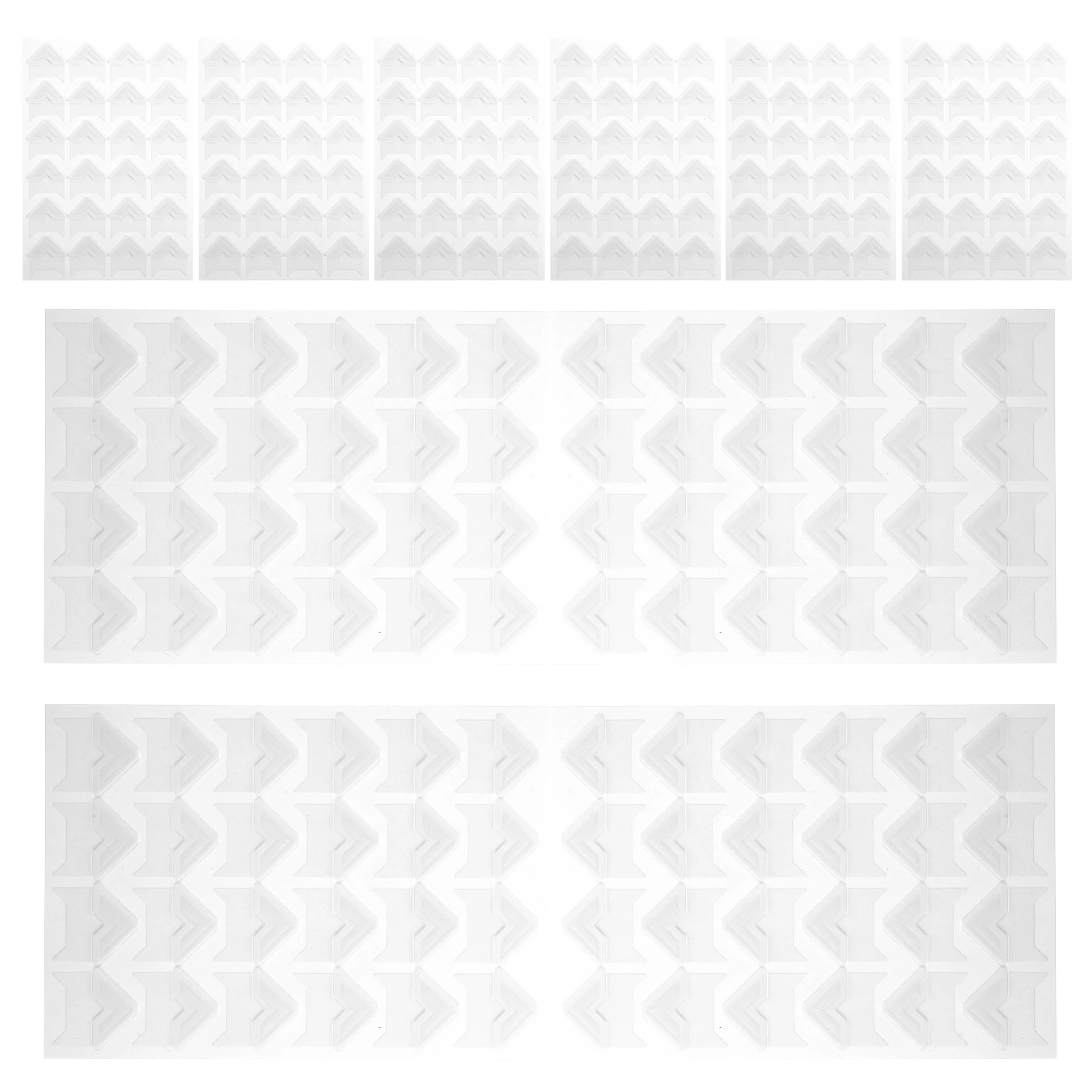 

Photo Corners Self Adhesive White Scrapbooking Stickers 10 Sheets DIY Album Decor Picture Mounting Supplies