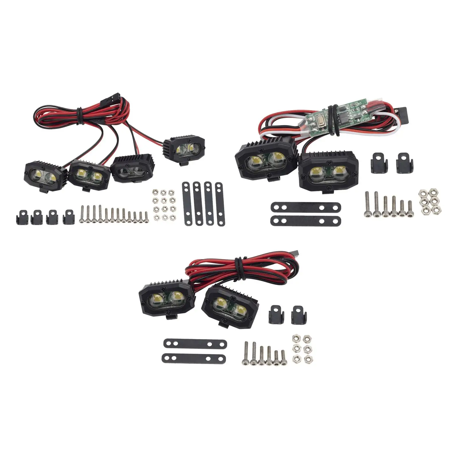 Peças de reposição RC para MST 1:8 Acessórios DIY Carro modificado DIY