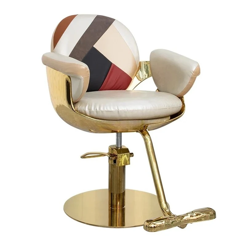 كرسي قص الشعر لصالونات التجميل الراقية كرسي حديث للصباغة الساخنة