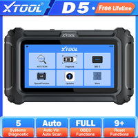 Xtool D5 Auto Diagnostic Tools 5 Systems Scanner Full OBD2 Auto Scan Diagnostic with 9+ Services CANFD FCA Free Update Lifetime