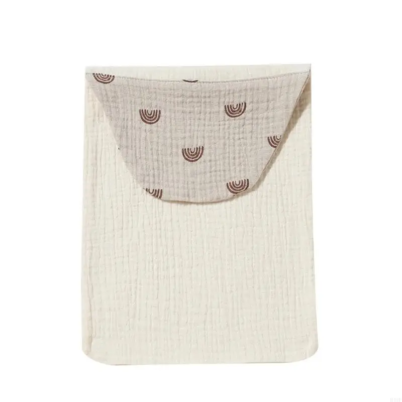 

Perspiration Absorption Cotton Towel Sweat Towel for Newborns Infant Toddler 4 Layers Back Towels Baby Product Accessory