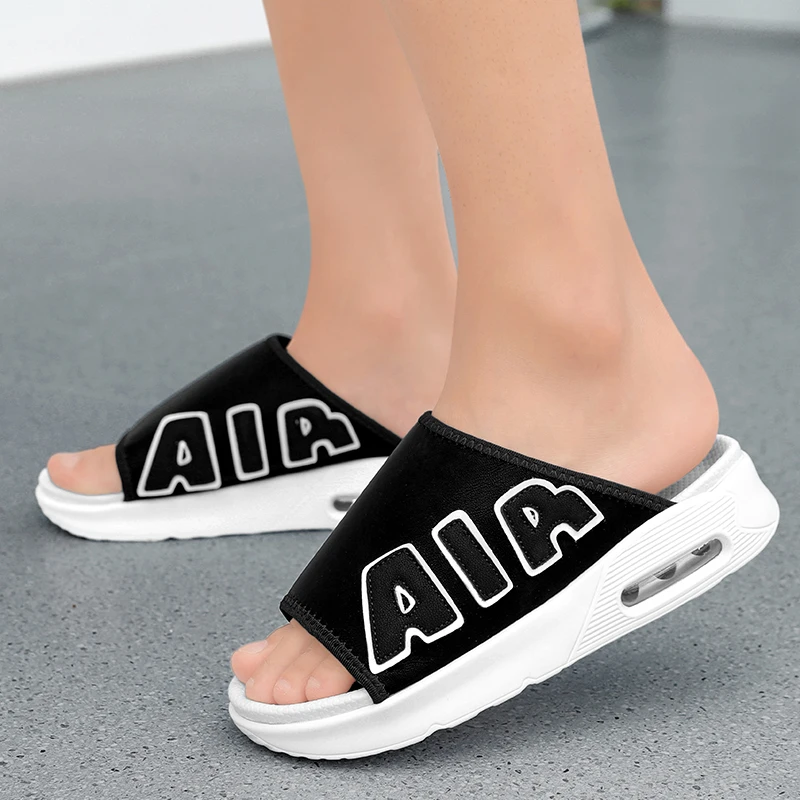 Slippers for Men Flip Flops Air Cushion Design Slide Man Summer New Soft Non-slip Men's Sports Chanclas Hombre Slippers Men