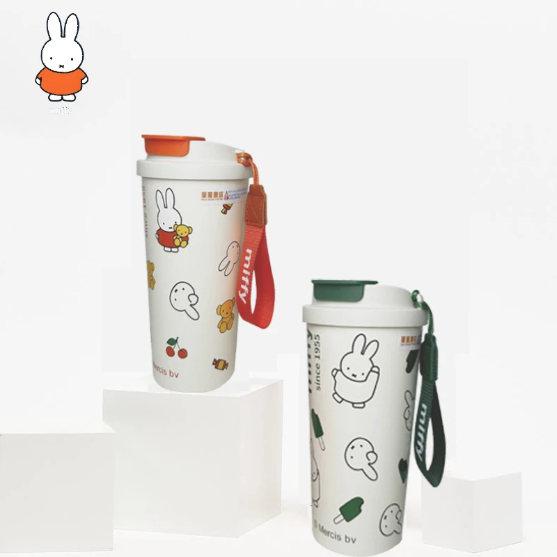 Термокружка Miffy из нержавеющей стали, портативная термокружка для кофе